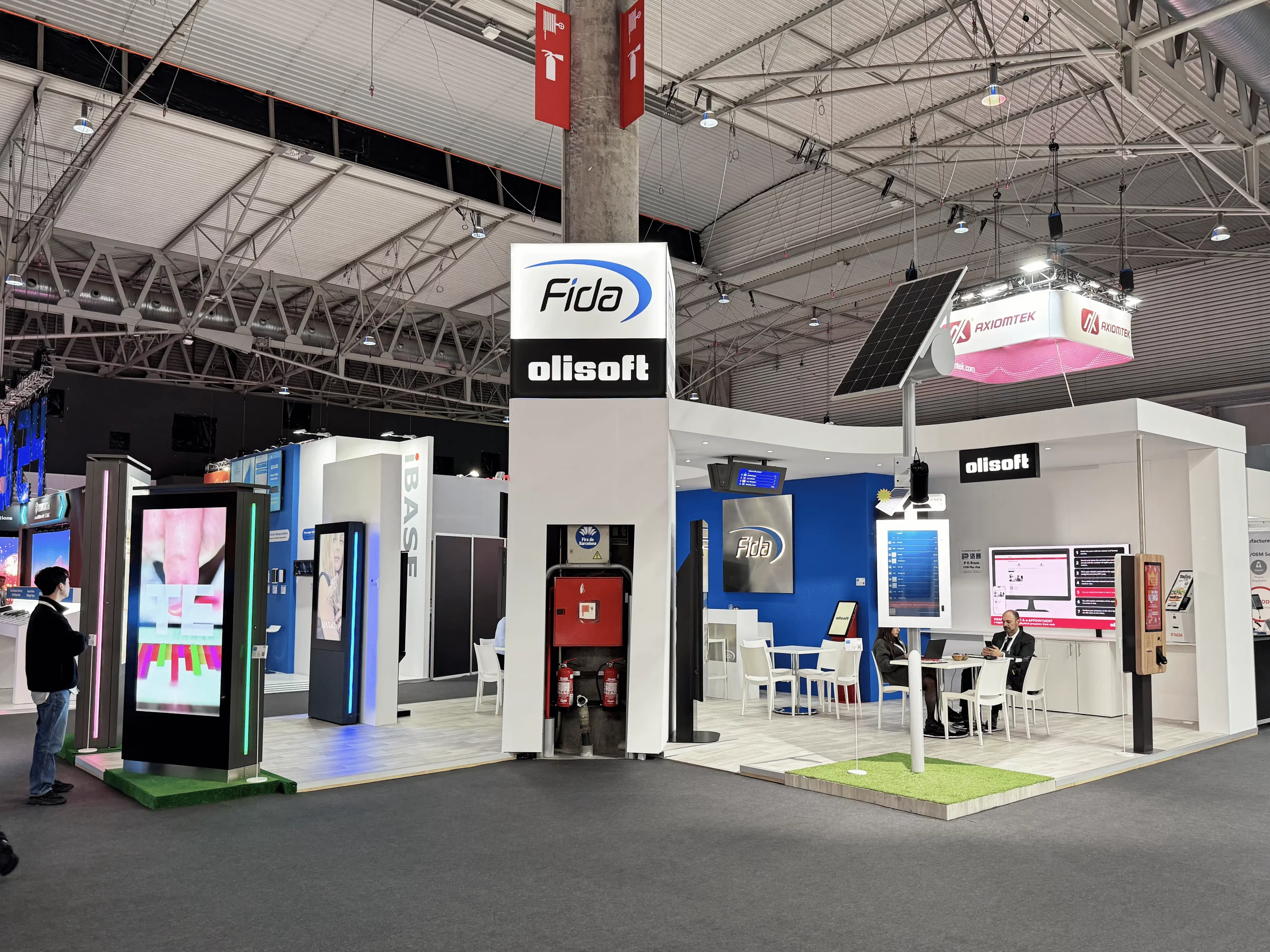 Fida stand exposed at ISE 2024