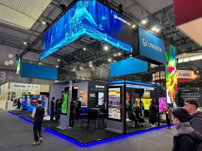 Stand de Uniview en la feria ISE 2024